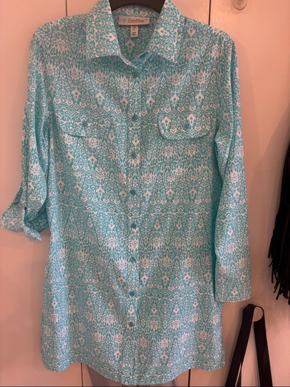 Women's Santorini Tunic Shirt size small UPF 50+